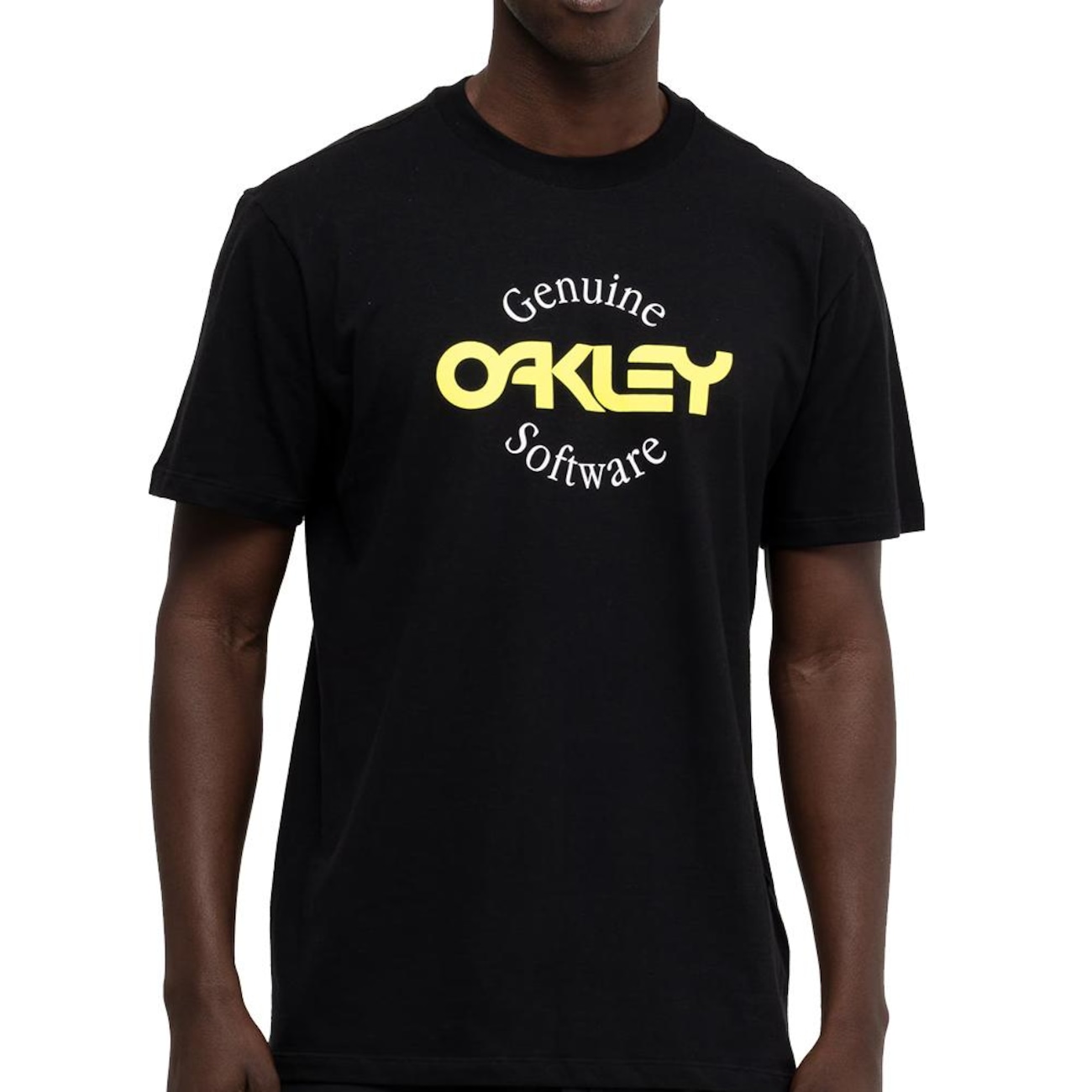 Camiseta Oakley B1B Software Logo SS WT26 Masculina em Promoção