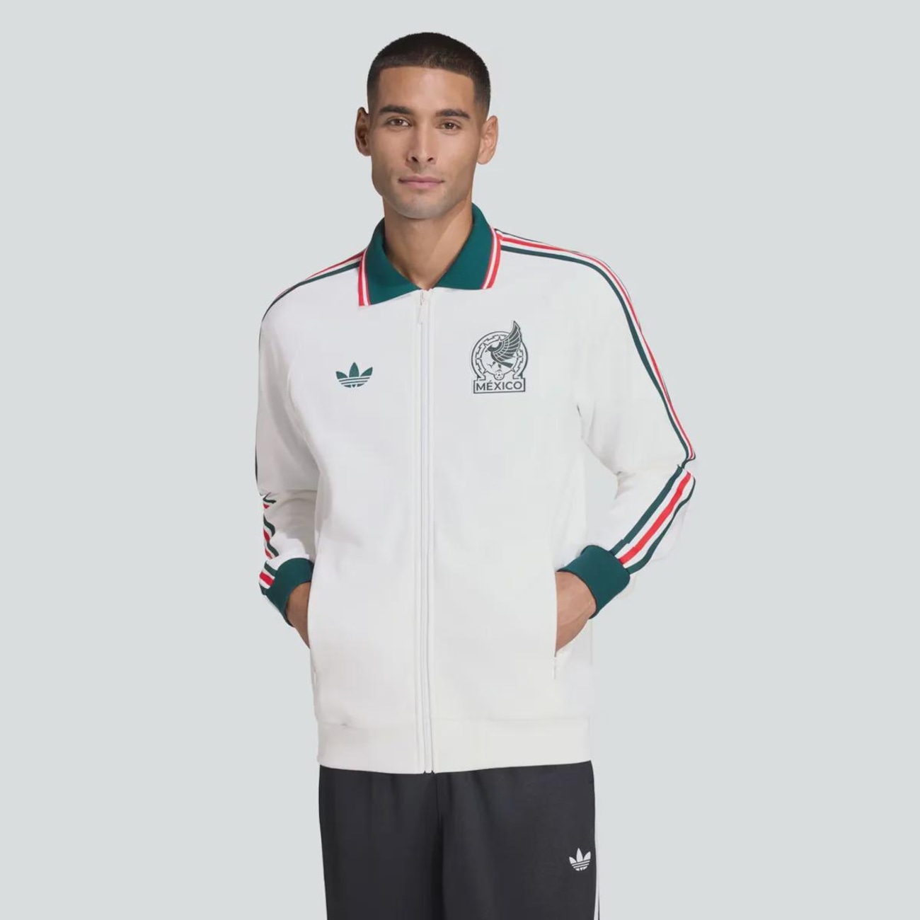  MEXICO トラックジャケット ジャージ XL Jaqueta México Originals adidas Masculina em Promoção | Centauro