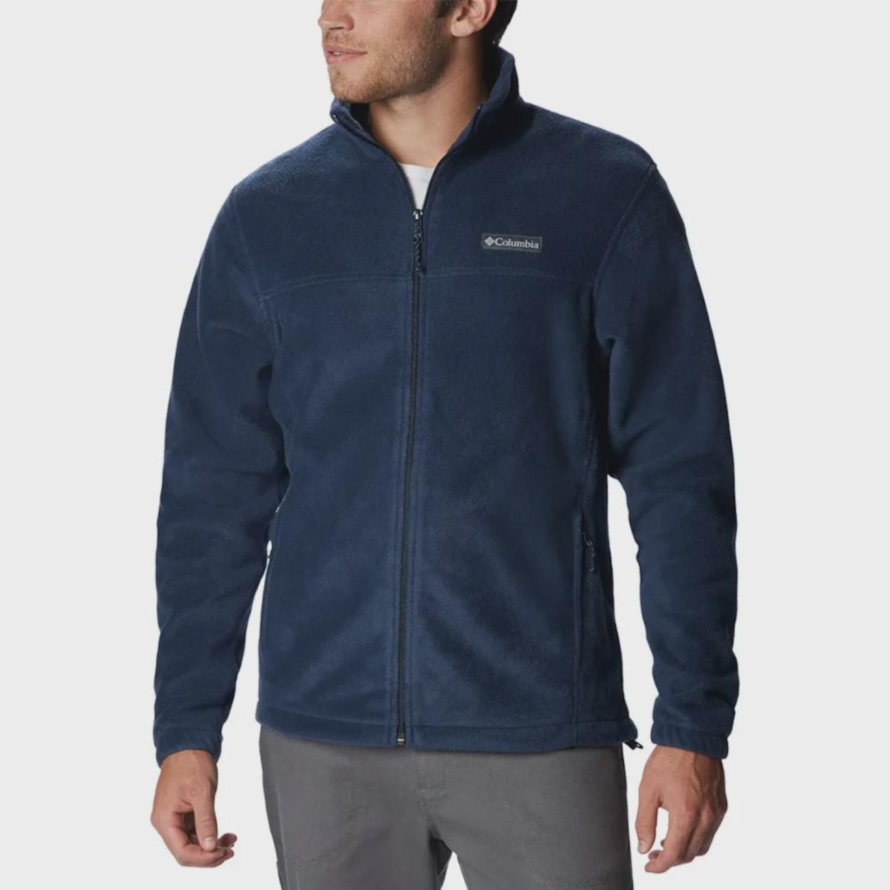 Jaqueta Masculina Columbia Steens Mountain Full Zip 2.0 Navy