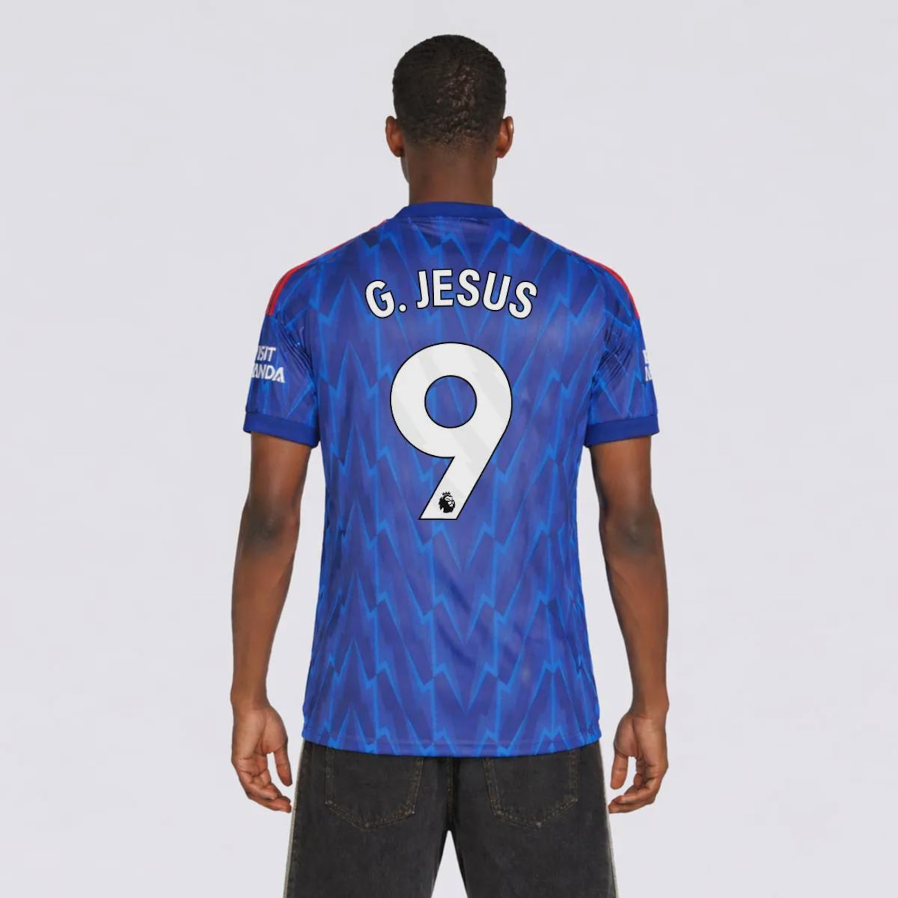 Camisa Arsenal Away 2026 9 G. Jesus adidas Masculina | Centauro