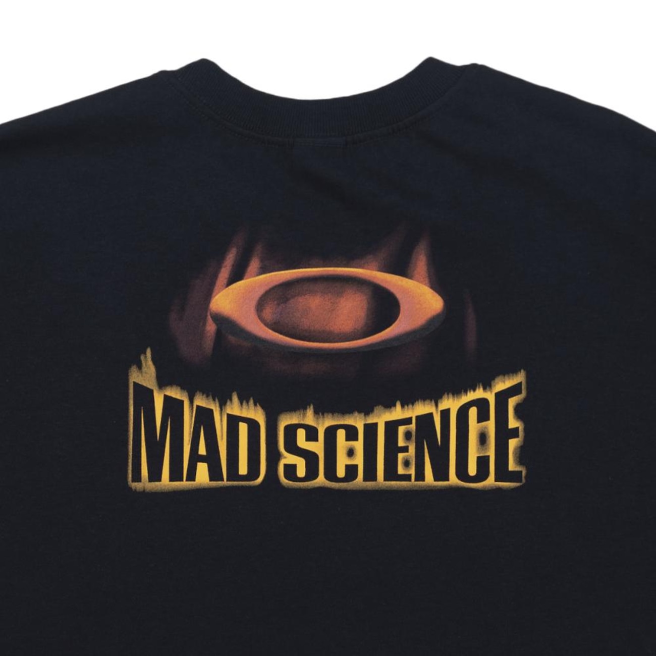 Camiseta Oakley Mad Science Logo SS Tee Blackout - Masculina 