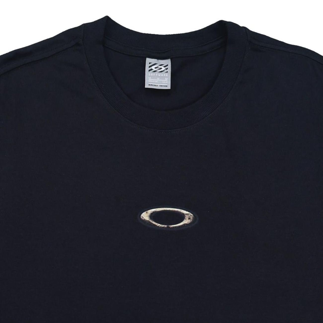 Camiseta Oakley O-Fossil Stone SS Tee Blackout - Masculina | Centauro