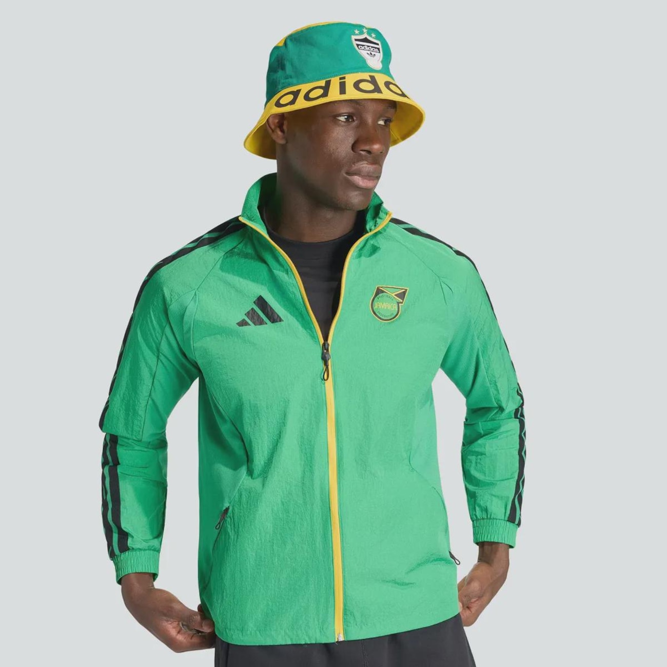 Jaqueta Jamaica adidas Hino 2026 - Masculina em Promoção | Centauro