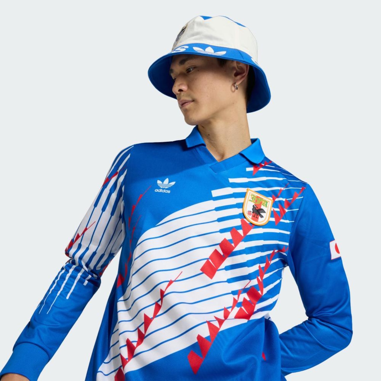 Camisa I Manga Longa Japão 1993 adidas Masculina | Centauro