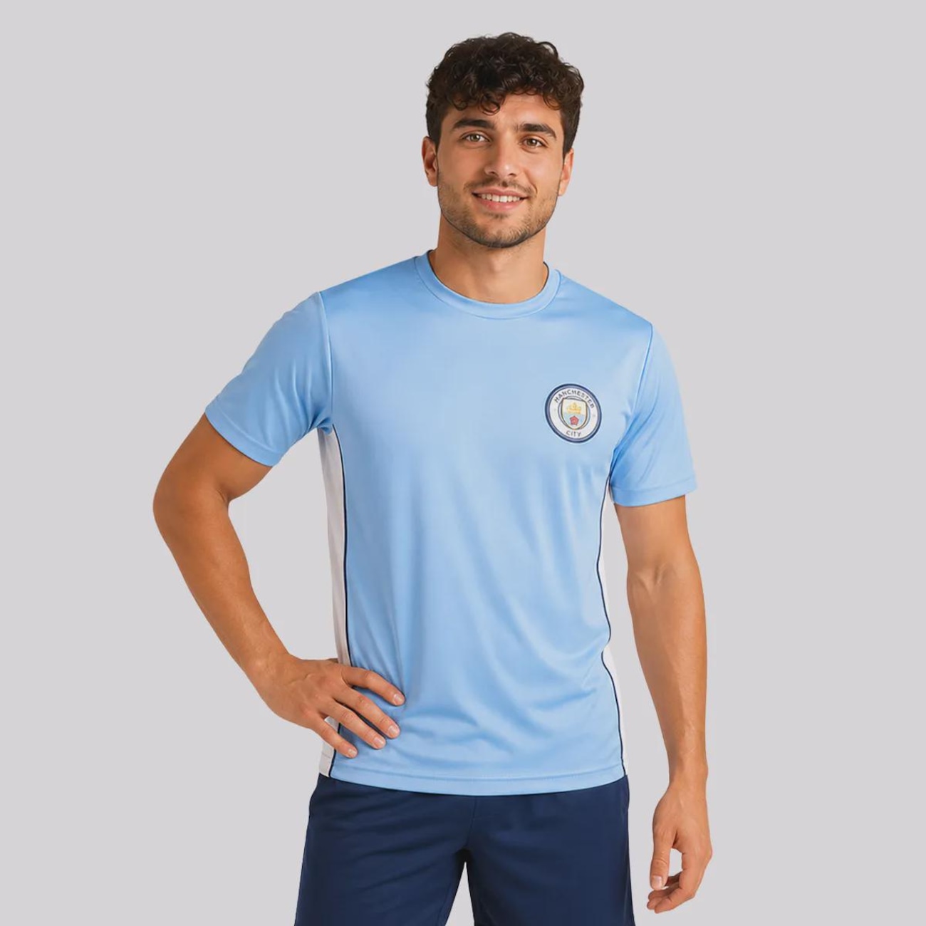 Camisa Manchester City Fan 10 Cherki Masculina | Centauro