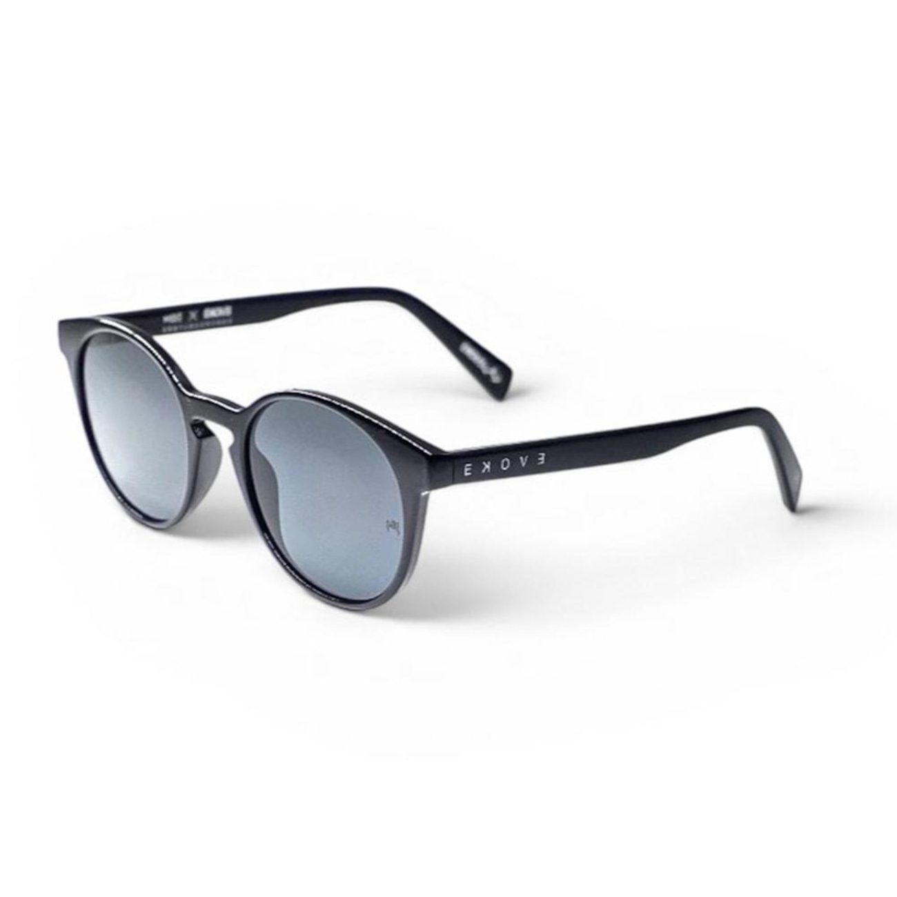 Óculos de Sol Unissex Evoke EVK 20 EOH11 Black Shine Gray Gradient