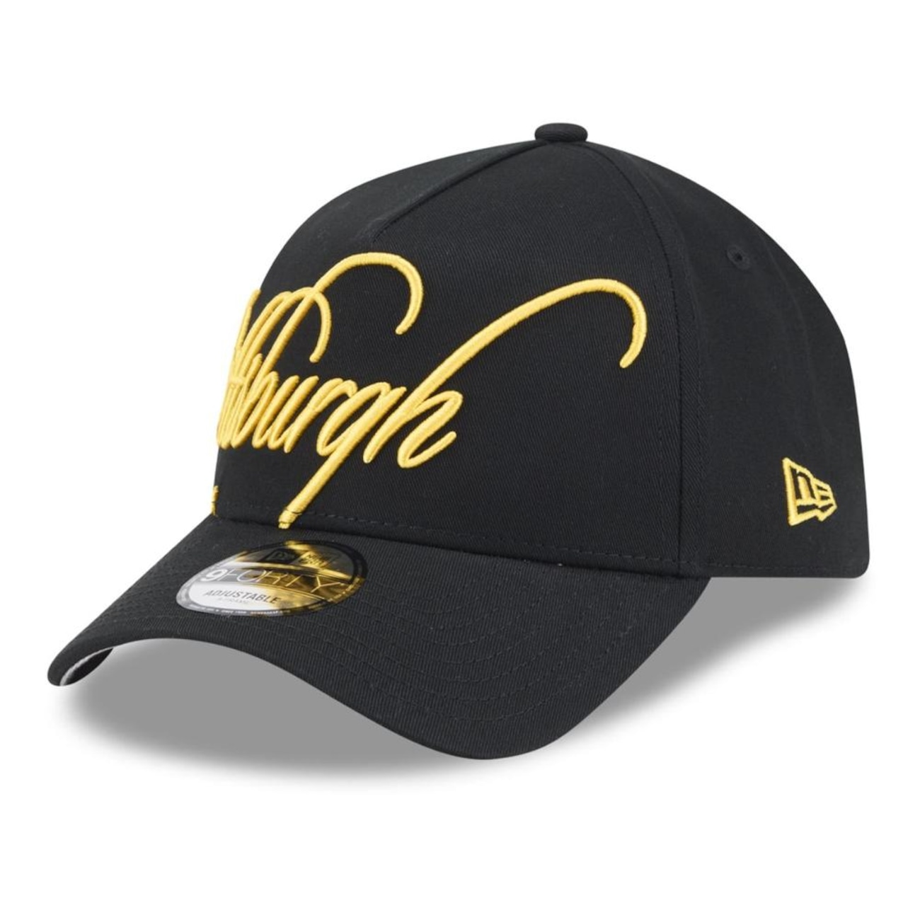 Andrewページ Bone New Era 9FORTY A-Frame Pittsburgh Pirates Calligraphy New Era