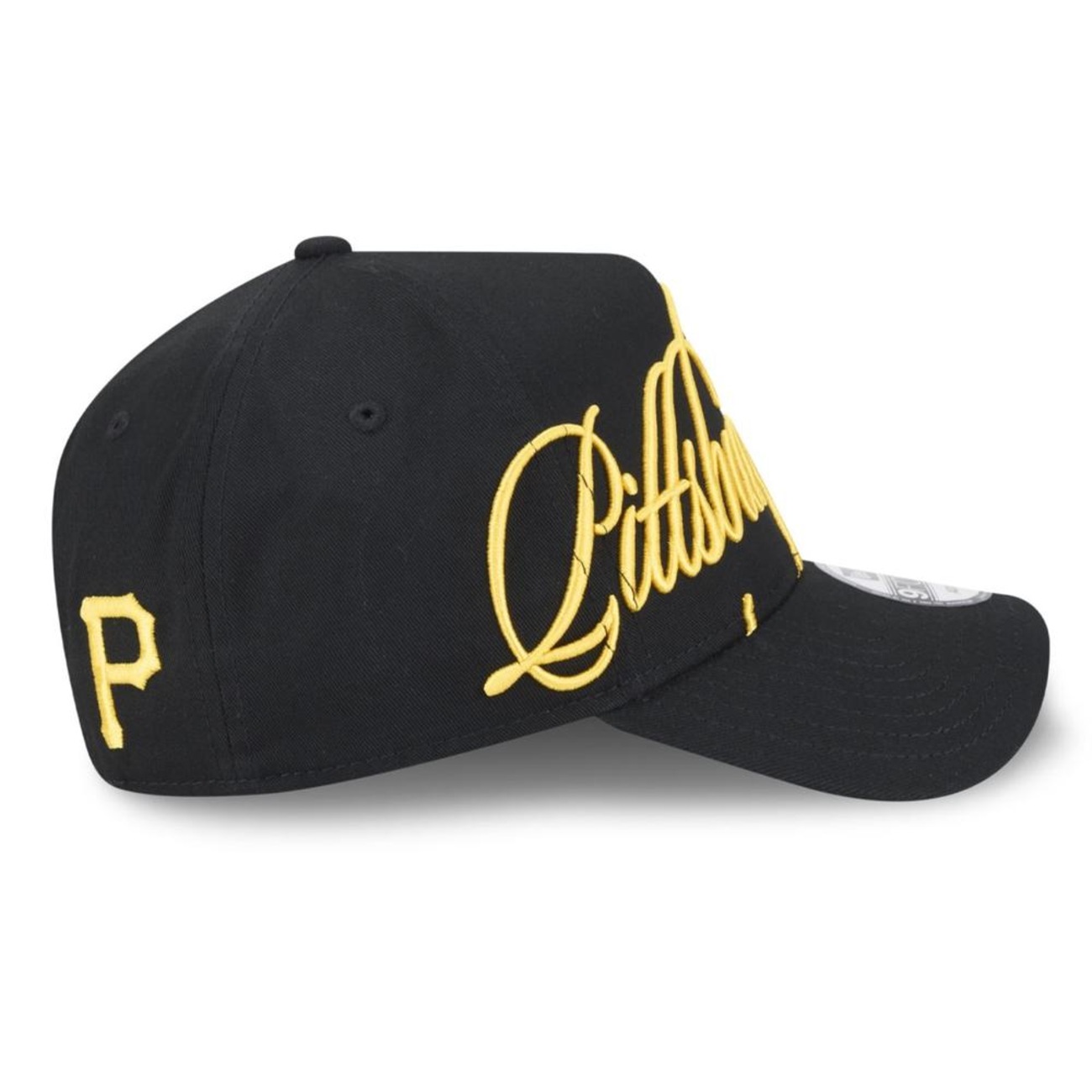 Bone New Era 9FORTY A-Frame Pittsburgh Pirates Calligraphy New Era