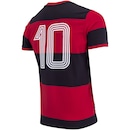 Camiseta do Flamengo Zico Braziline - Masculina - Foto 3