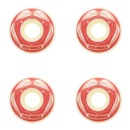 Rodas de Skate Solo Decks Red Wheels - 52mm - 4 Unidades - Foto 1
