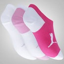 Kit de Meia Puma com 3 Pares - 33 a 38 - Feminino - Foto 2
