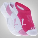 Kit de Meia Puma com 3 Pares - 33 a 38 - Feminino - Foto 3