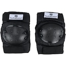 Kit Proteção Long Jump Bob Burnquist com 1 Par de: Munhequeiras + Joelheiras + Cotoveleiras - Adulto - Foto 2