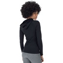 Camiseta Manga Longa com Capuz Oxer Seamless - Feminina - Foto 3