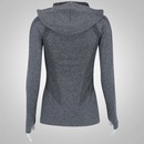 Camiseta Manga Longa com Capuz Oxer Seamless - Feminina - Foto 2