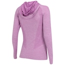 Camiseta Manga Longa com Capuz Oxer Seamless - Feminina - Foto 4