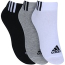 Meia adidas Ankle Low Kit Com 3 Pares - Adulto - Foto 3