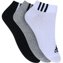 Meia adidas Ankle Low Kit Com 3 Pares - Adulto - Foto 1