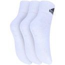 Meia adidas Ankle Mid Kit Com 3 Pares - Infantil - Foto 2