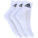Meia adidas Ankle Mid Kit Com 3 Pares - Infantil - Foto 1