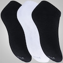 Kit de Meias Oxer Sapatilha com 3 Pares - 34 a 38 - Adulto - Foto 2