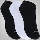 Kit de Meias Oxer Sapatilha com 3 Pares - 34 a 38 - Adulto - Foto 3