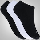 Kit de Meias Oxer Sapatilha com 3 Pares - 34 a 38 - Adulto - Foto 1