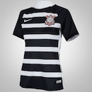 Camisa do Corinthians II 2015 Nike - Torcedor - Feminina - Foto 3