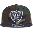 Boné Aba Reta New Era Oakland Raiders - Fechado - Adulto - Foto 1