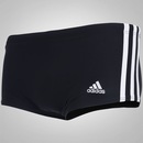Sunga com Proteção Solar UV adidas 3S Infinitex Lateral Larga - Adulto - Foto 1