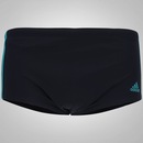 Sunga com Proteção Solar UV adidas 3S Infinitex Lateral Larga - Adulto - Foto 3