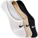 Kit de Meias Nike Lightweight Footie com 3 Pares - Feminino - Foto 3