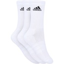 Kit de Meias Cano Alto adidas Crew Cushion 3S com 3 Pares - Adulto - Foto 1