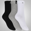 Kit de Meias adidas Crew Tag com 3 pares - Adulto - Foto 2