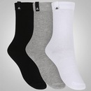 Kit de Meias adidas Crew Tag com 3 pares - Adulto - Foto 3