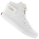 Tênis Cano Alto Coca-Cola Envy Matelassê - Feminino - Foto 1