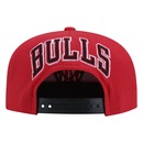 Boné Aba Reta adidas Flat NBA Chicago Bulls - Snapback - Adulto - Foto 2