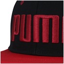 Boné Aba Reta Puma Ess Stretchfit Flatbrim - Fechado - Adulto - Foto 3