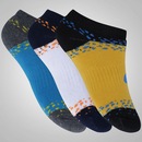 Kit de Meia Asics Splatter - Infantil - Foto 1