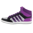 Tênis Cano Alto adidas Neo Hoops Mid Feminino - Infantil - Foto 3