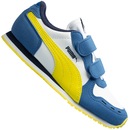 Tênis Puma Cabana Racer SL V - Infantil - Foto 1