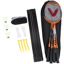 Kit de Badminton Vollo Sports VB004: 4 Raquetes, 3 Petecas, 1 Rede e 1 Raqueteira - Foto 1