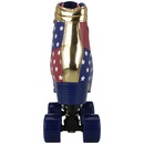 Patins 4 Rodas Retrô Bel Sports Mulher Maravilha - Adulto - Foto 3