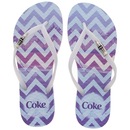 Chinelo Coca-Cola Geobeach - Feminino - Foto 1