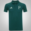 Camisa Polo de Viagem do Palmeiras adidas - Masculina - Foto 1