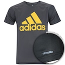 Camiseta adidas D2M Logo - Masculina - Foto 3