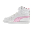 Tênis Cano Alto Puma Ikaz Mid MU V BB Feminino - Infantil - Foto 5