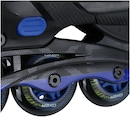 Kit Patins Oxer Joy: Patins Ajustável + 2 Joelheiras + 2 Cotoveleiras + 2 Munhequeiras - Adulto - Foto 5