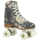 Patins 4 Rodas Retrô Farm Rio Flowers - Quad - Adulto - Foto 2