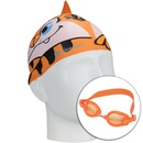 Kit de Natação Oxer Tiger Set com Óculos e Touca - Infantil - Foto 1